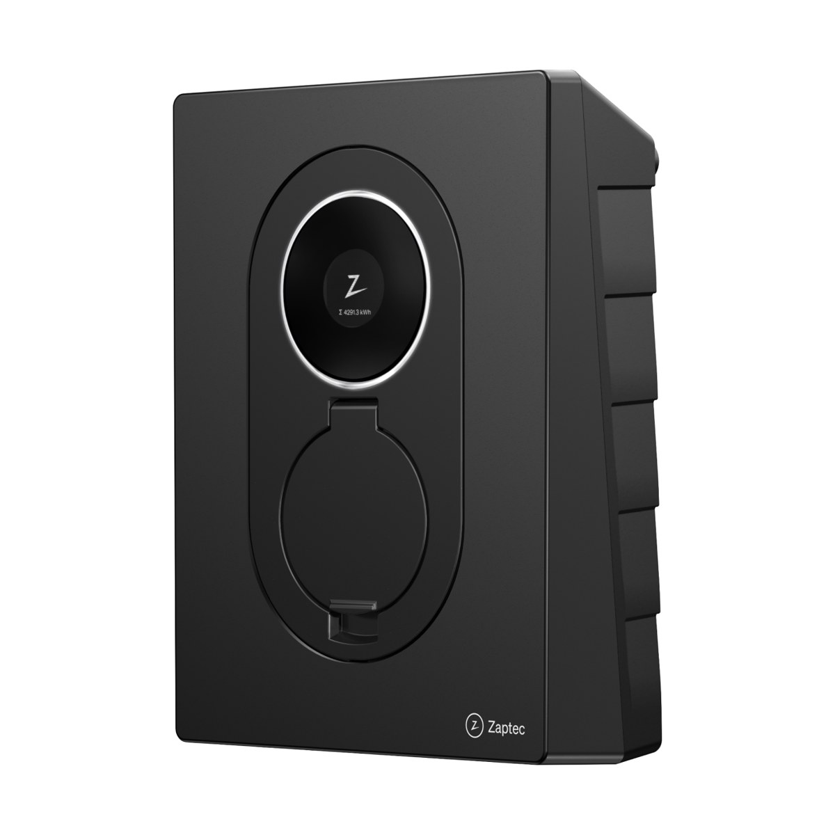 Zaptec Go 2 laddbox i svart